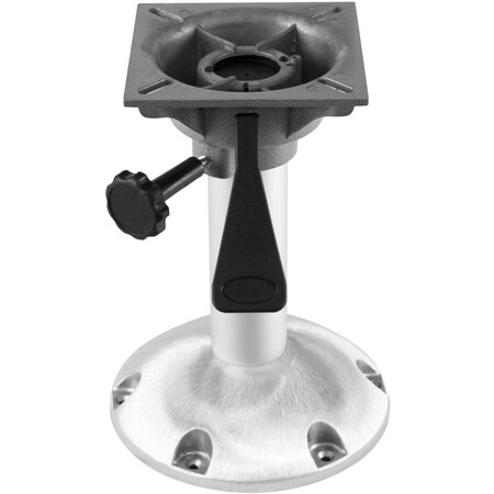 Wise 2.38 Dia. x 15 in. Fixed Height Pedestal with Wp95, Metal